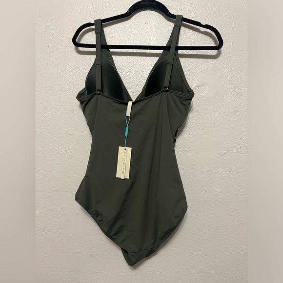 NWT Sea Level Cross Front One-Piece Swimsuit MSRP $115 - Picture 5 of 8